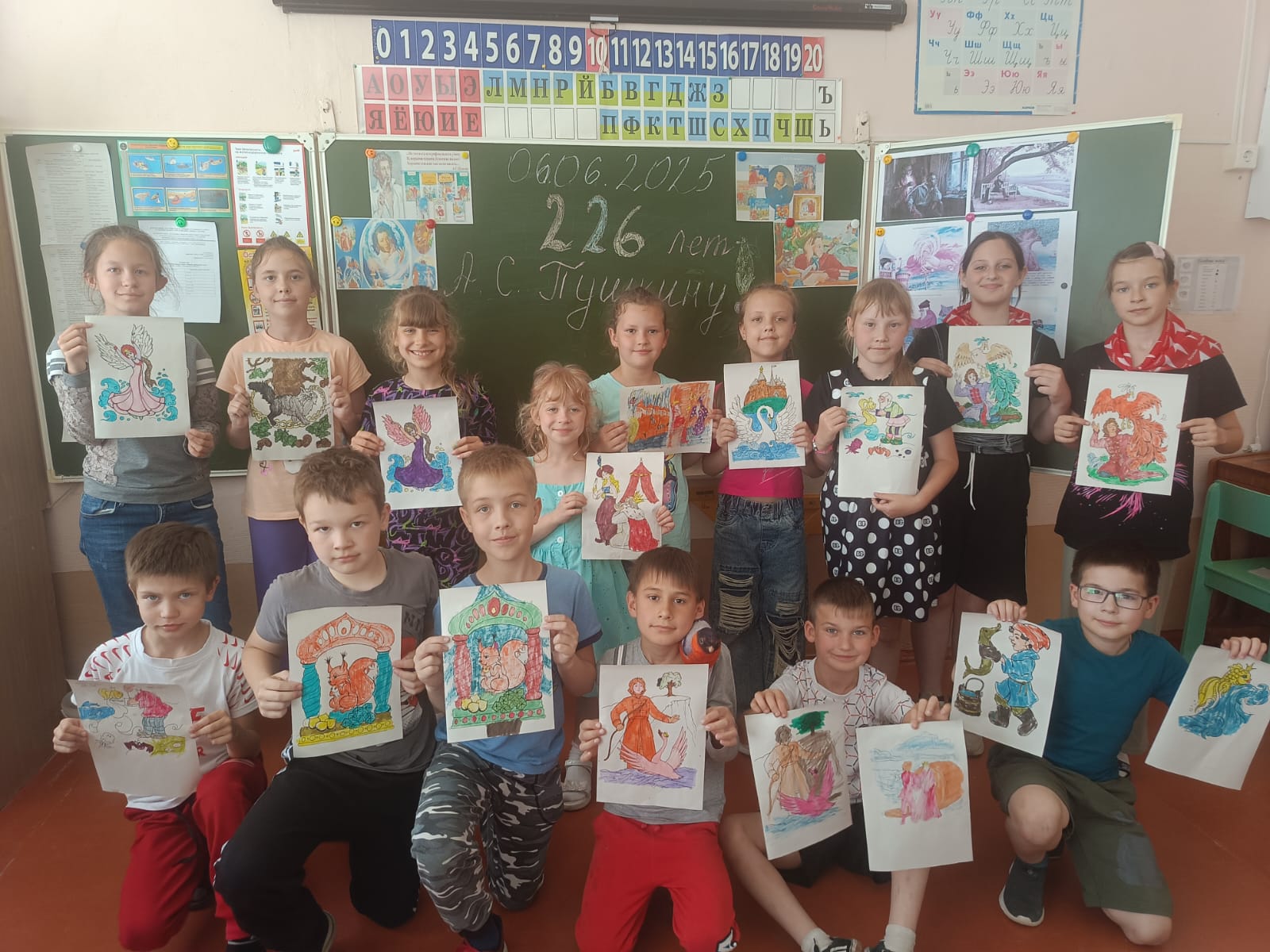 Первая неделя нашего летнего лагеря &amp;quot;Радуга&amp;quot;.